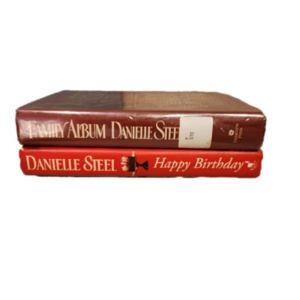 2 Danielle Steel Books, Family Album, Happy Birthday
